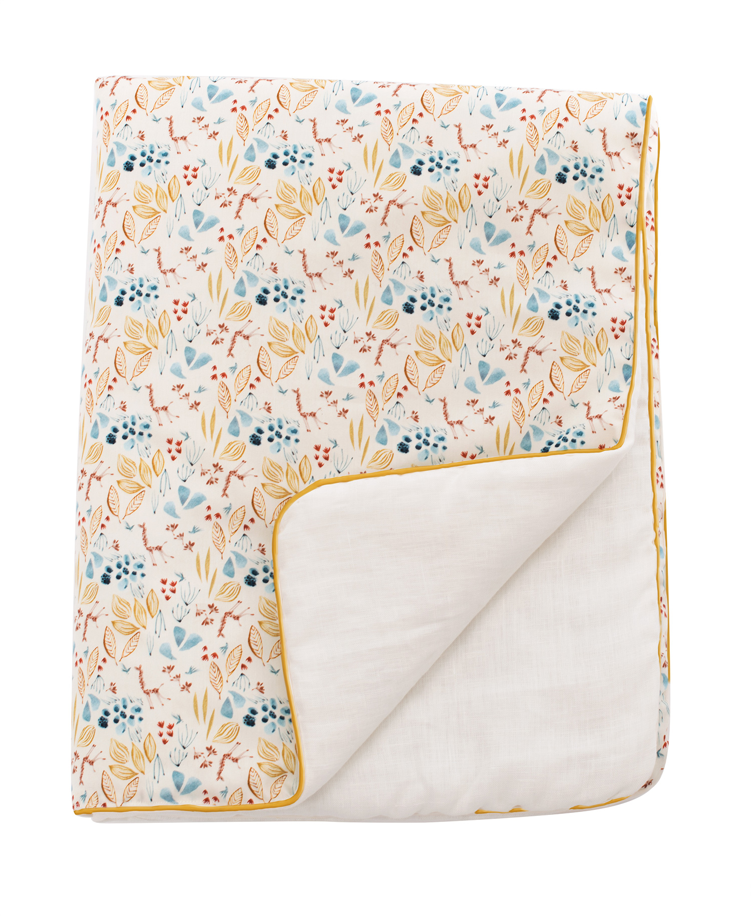 Moulin Roty Giraffe baby quilt Sous mon baobab Moulin Roty