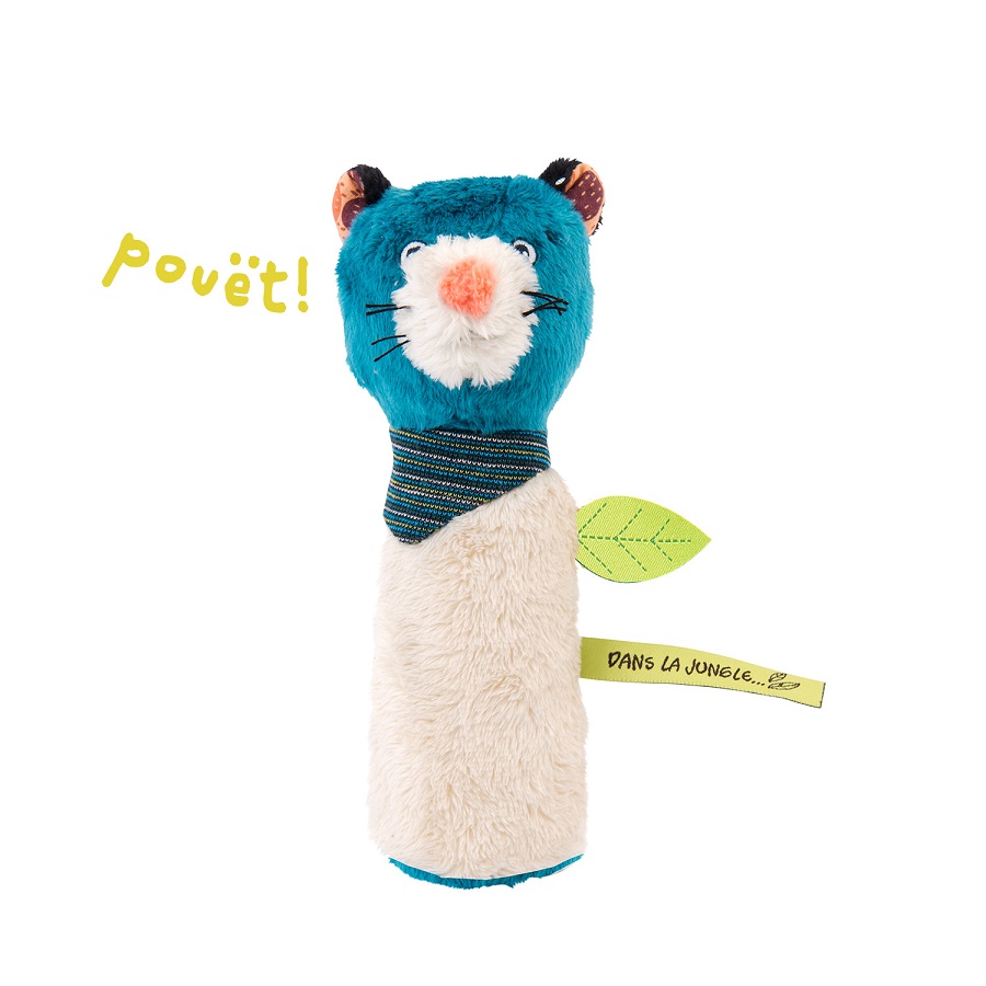 Moulin Roty Kapesní pískací panter Zimba Moulin Roty