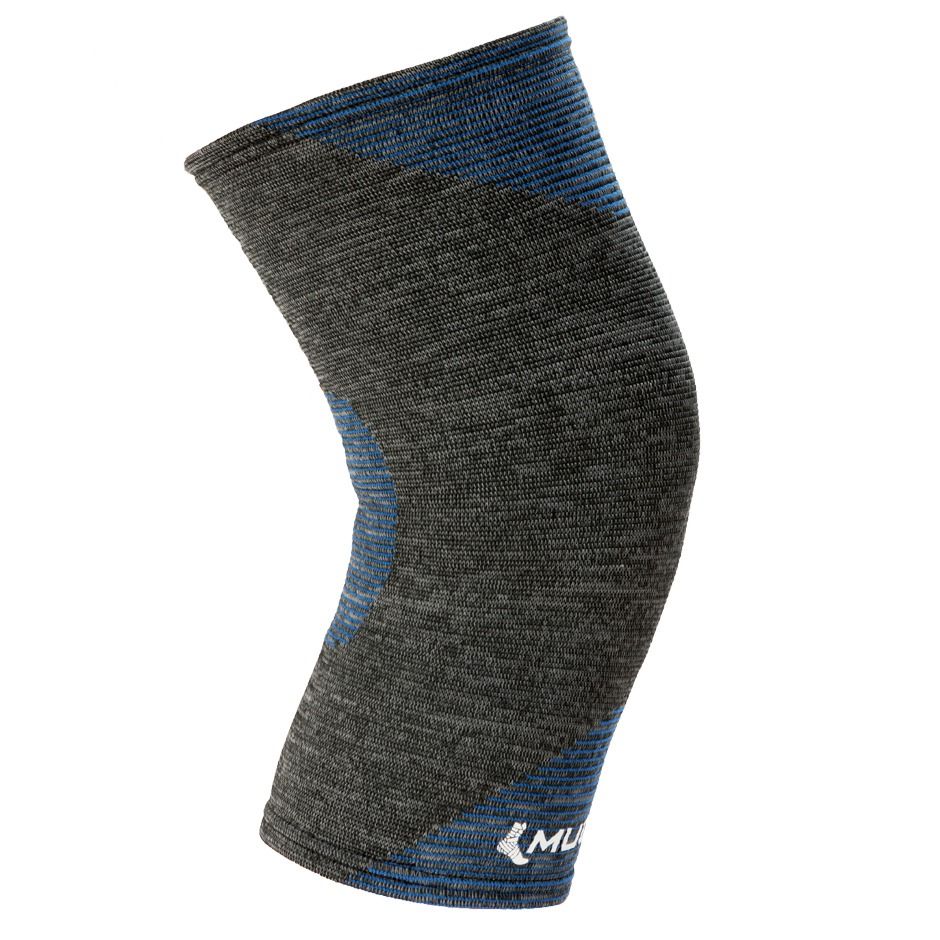 Mueller Sports Medicine 4-Way Stretch Premium Knit Knee Support bandáž na koleno Velikost: M/L Mueller Sports Medicine