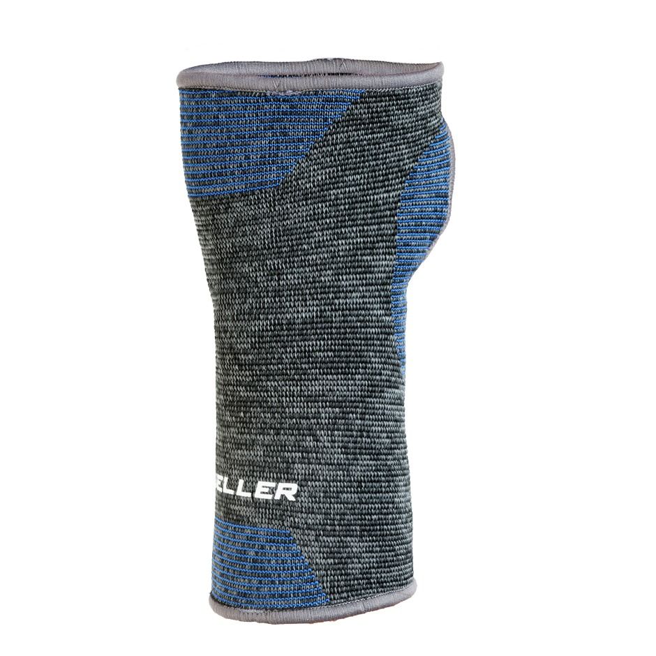 Mueller Sports Medicine 4-Way Stretch Premium Knit Wrist Support bandáž na zápěstí Velikost: L/XL Mueller Sports Medicine