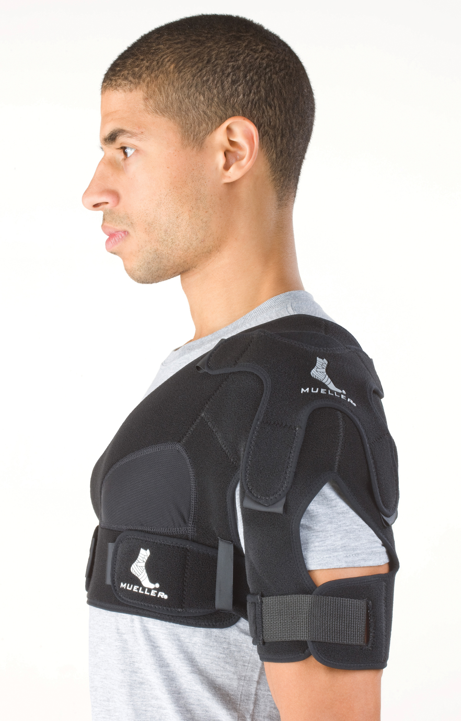 Mueller Sports Medicine Ramenní podpora Shoulder Support Velikost: L/XL Mueller Sports Medicine