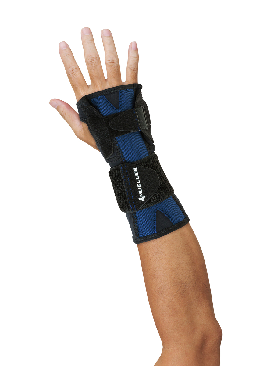 Mueller Sports Medicine X-Stay Wrist Stabilizer ortéza na zápěstí Velikost: S/M Mueller Sports Medicine