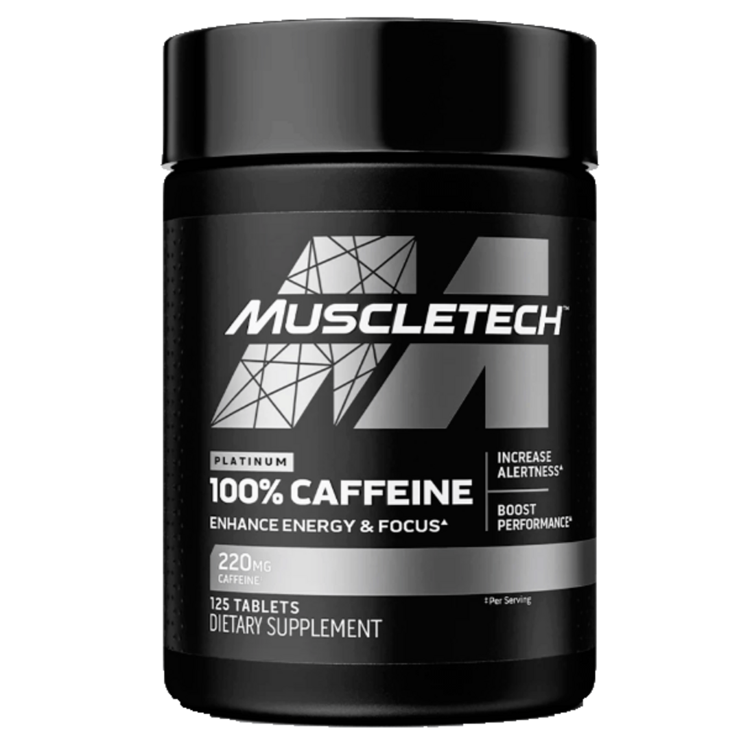 MuscleTech 100% Caffeine - 125 tablet MuscleTech