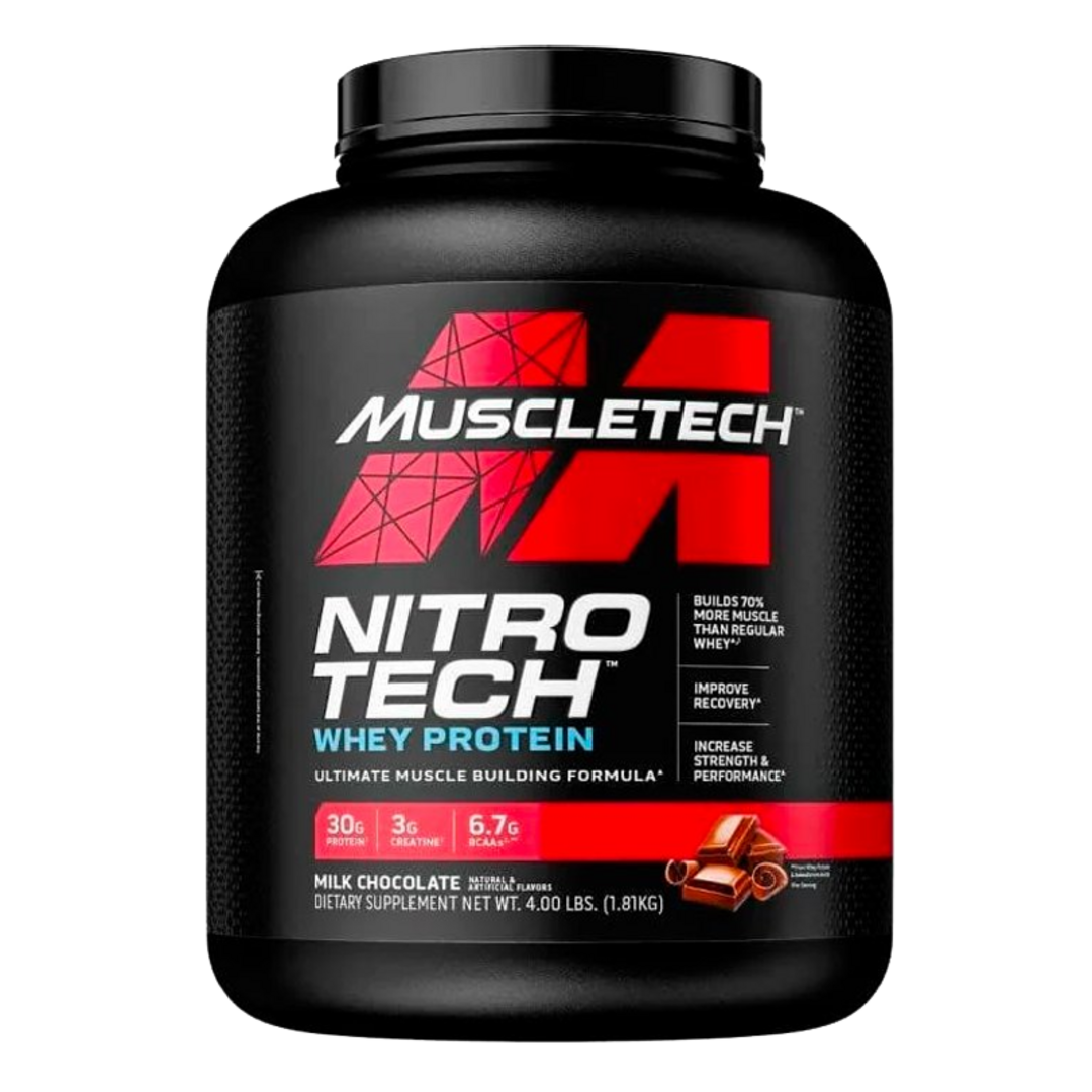 MuscleTech Nitrotech 1800g - čokoláda MuscleTech