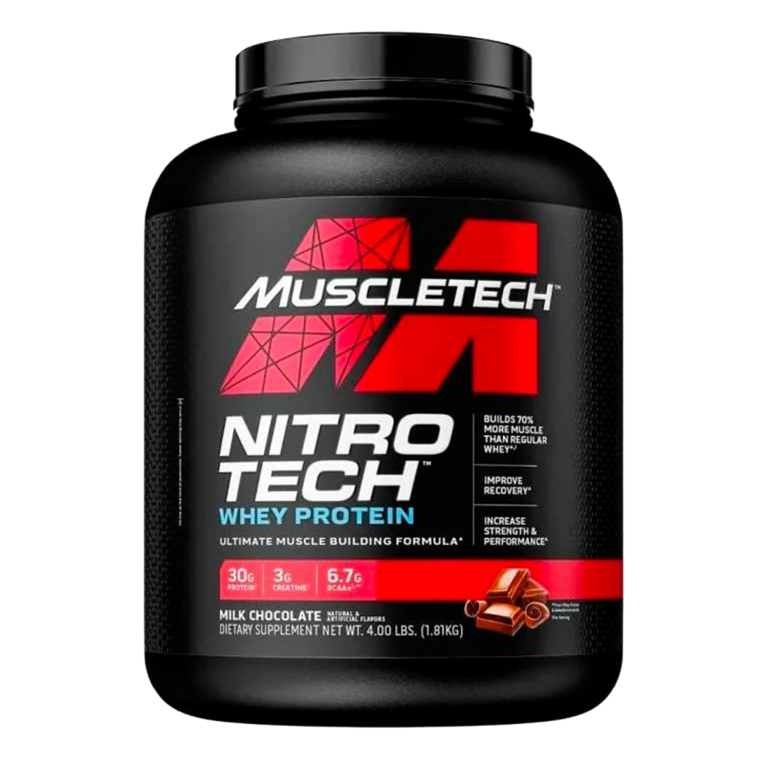 MuscleTech Nitrotech 1800g - jahoda MuscleTech