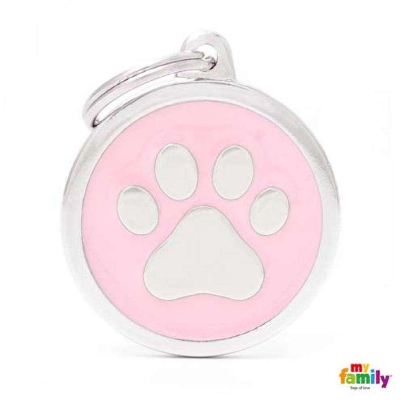 My Family MF PINK BIG CIRCLE PAW 3