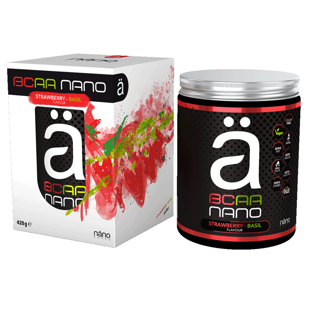 Näno Supps BCAA Nano 420g - cukrová vata Näno Supps