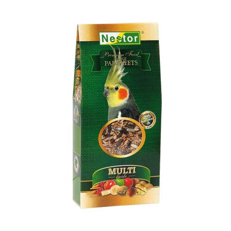 Nestor PREMIUM Prémiové krmivo pro střední papoušky  500ml/290g Nestor