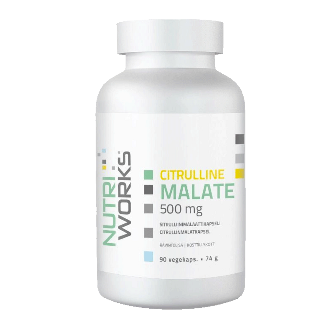 NutriWorks Citrulline Malate 500mg - 90 kapslí NutriWorks