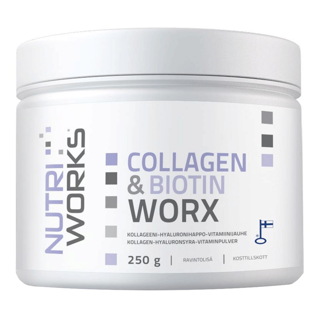 NutriWorks Collagen & Biotin Worx - 250g NutriWorks