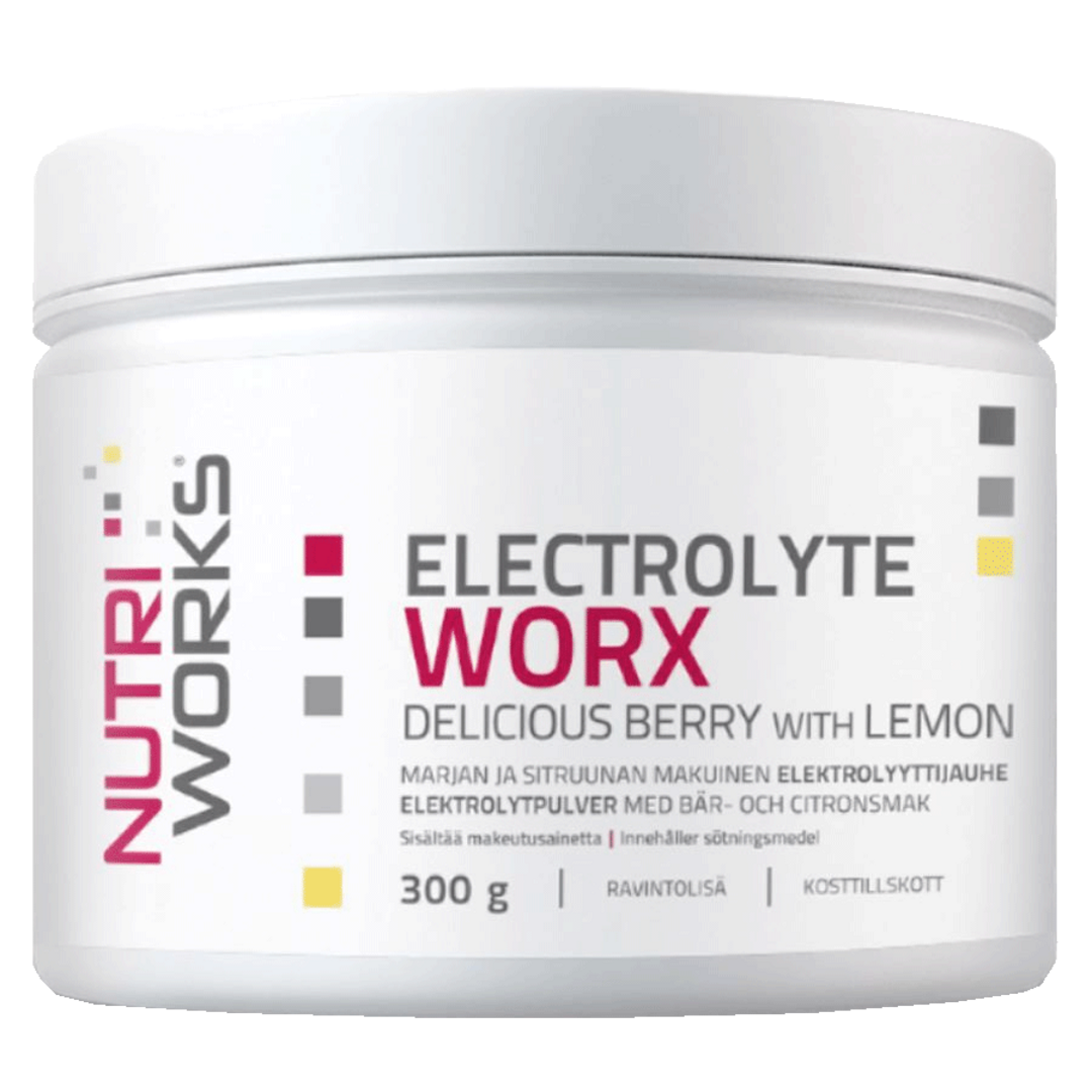 NutriWorks Electrolyte Worx NEW 300g - lesní plody