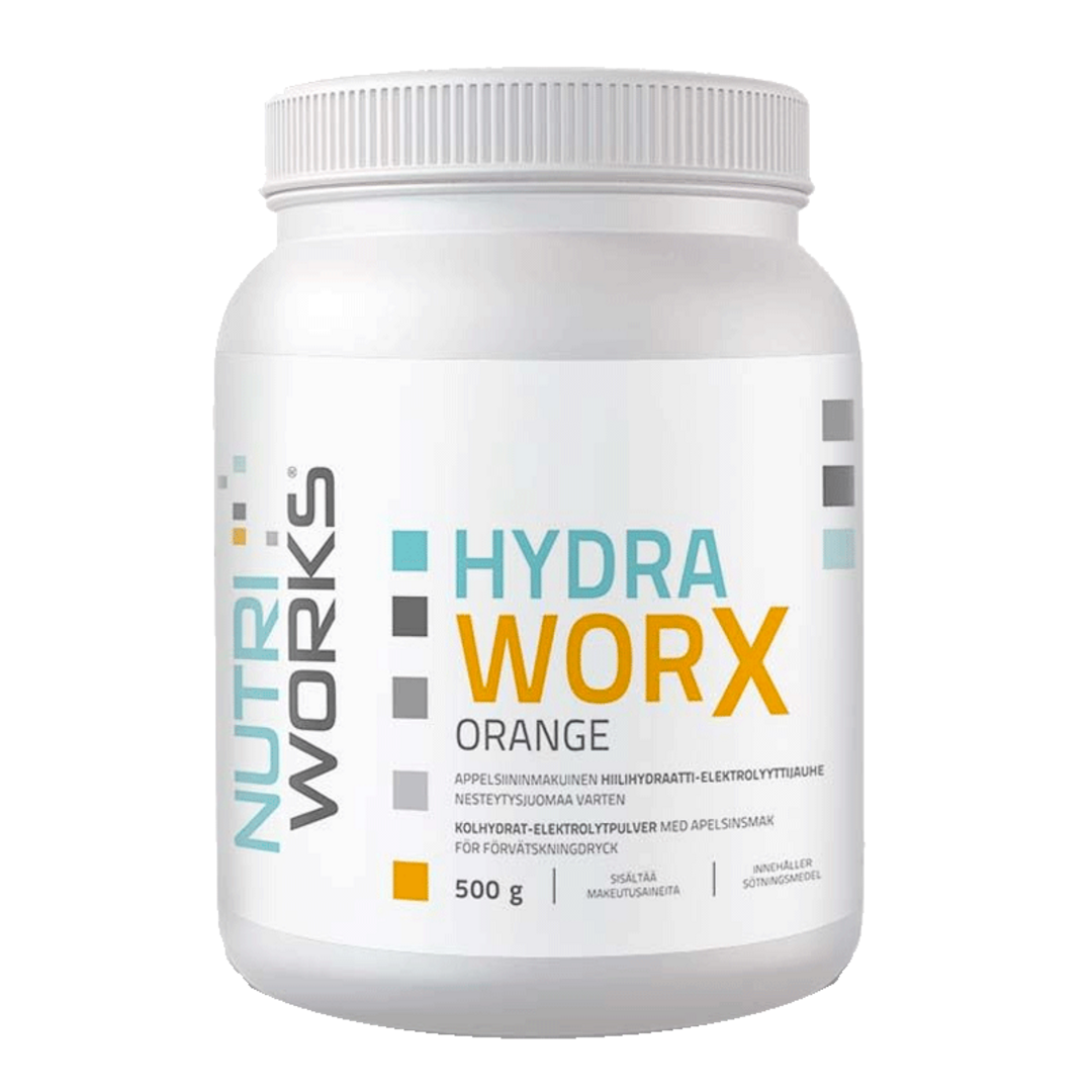 NutriWorks Hydra Worx 500g - pomeranč NutriWorks