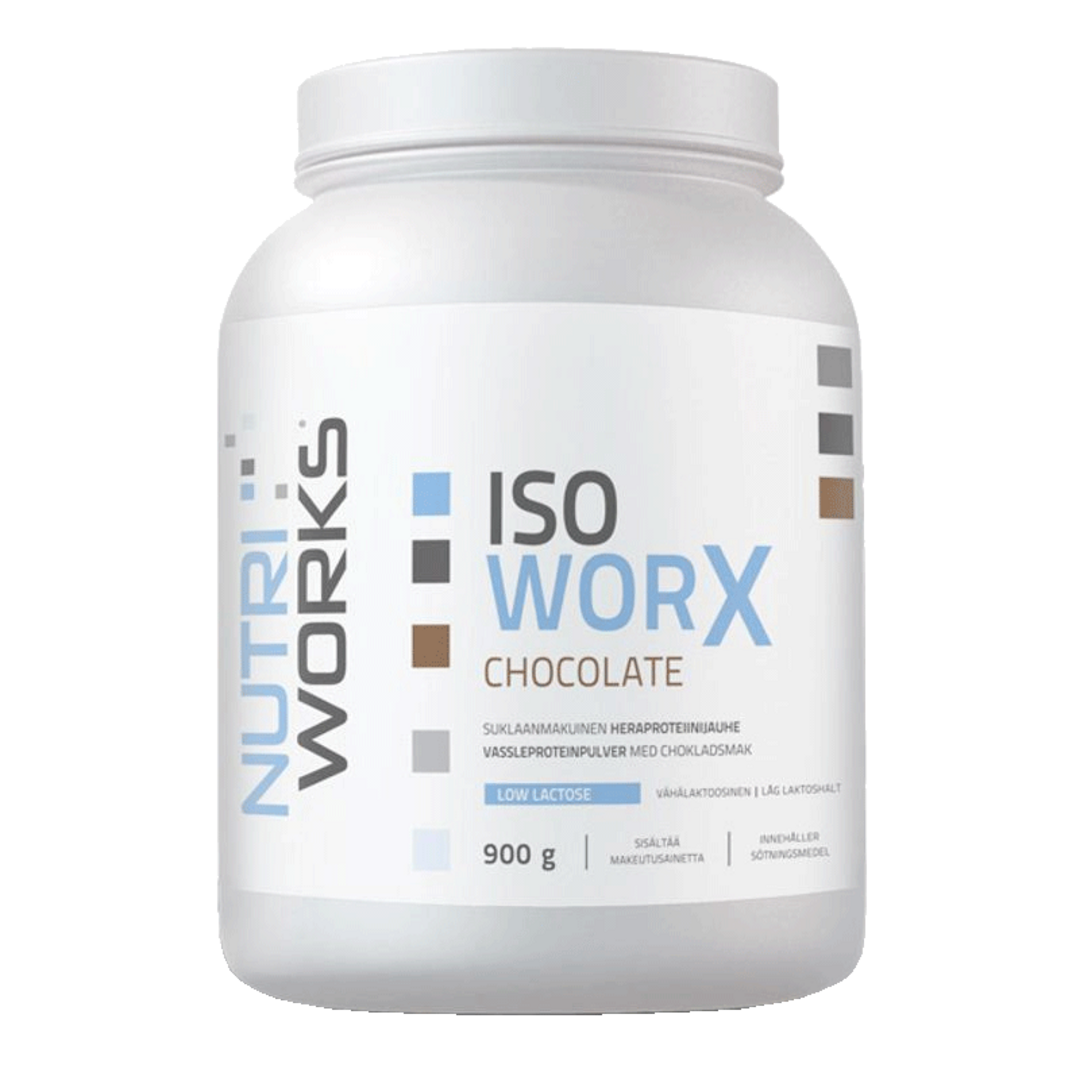 NutriWorks Iso Worx Low Lactose 900g - čokoláda NutriWorks