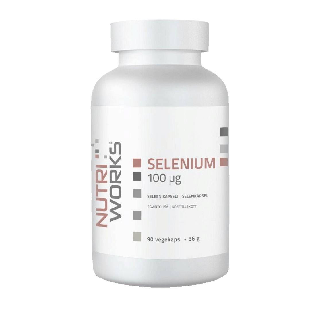 NutriWorks Selenium 100µg - 90 kapslí NutriWorks