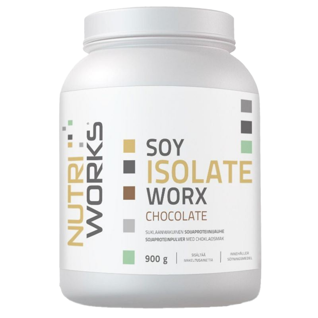 NutriWorks Soy Isolate Worx 900g - čokoláda NutriWorks