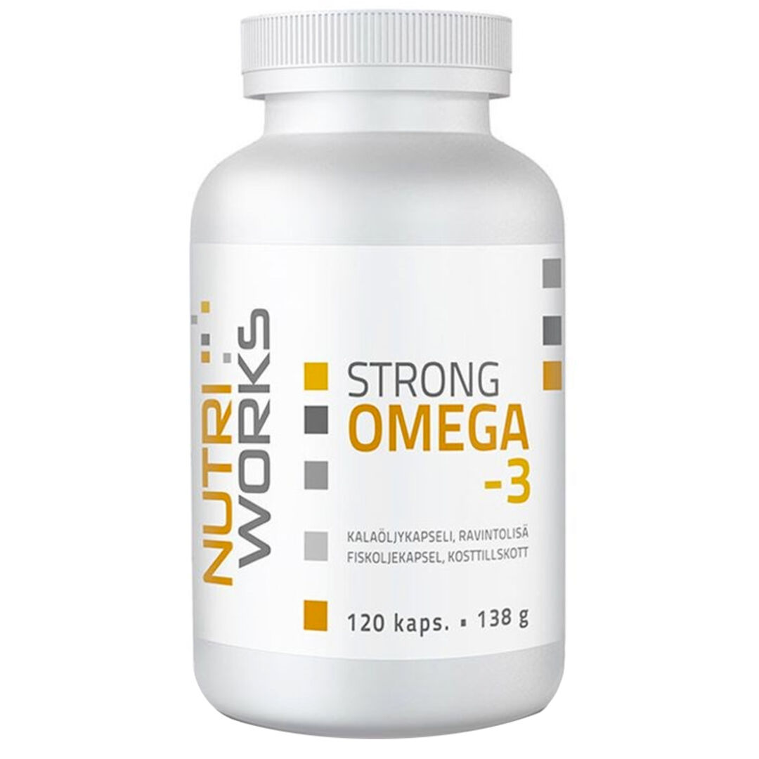 NutriWorks Strong Omega 3 - 120 kapslí NutriWorks