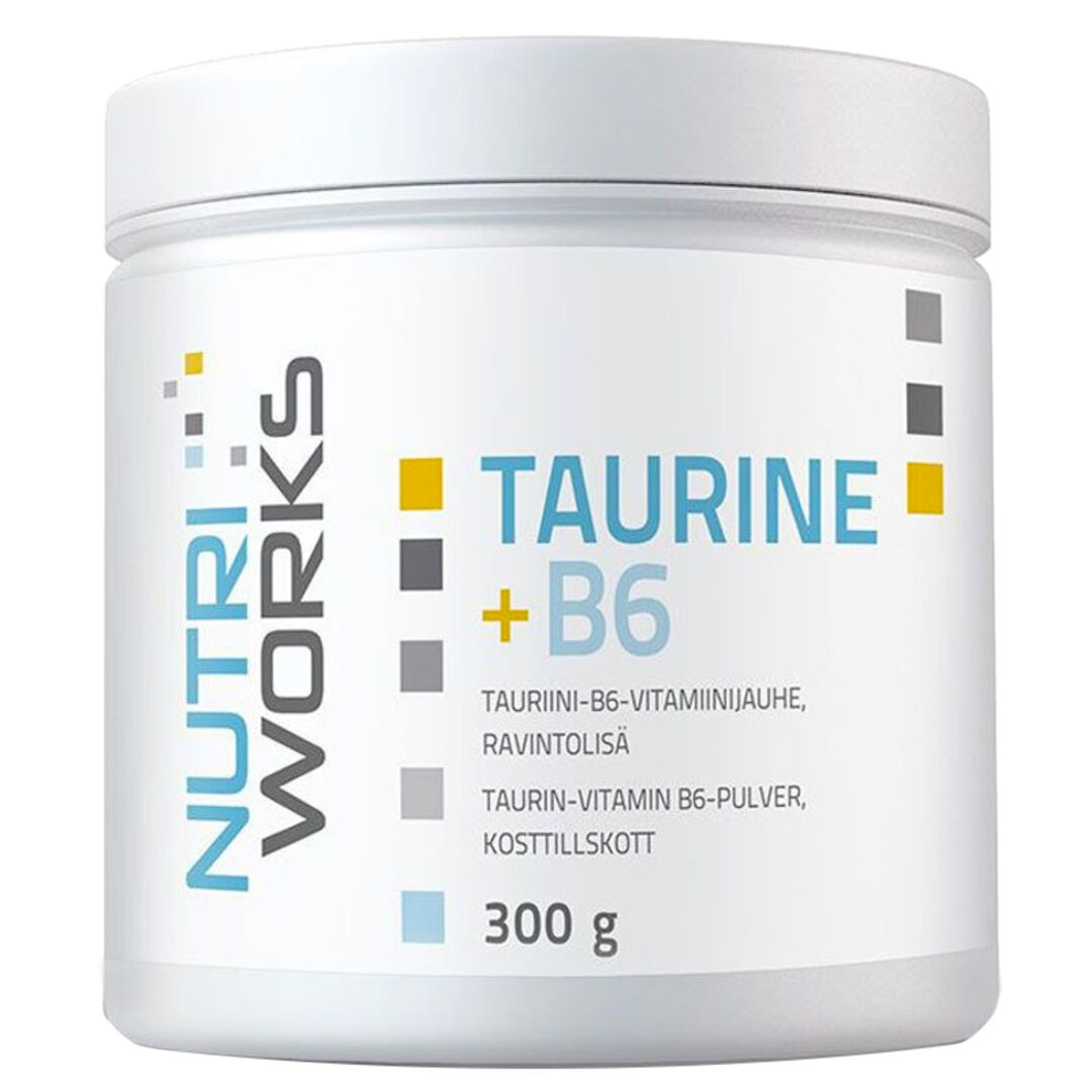 NutriWorks Taurine + B6 - 300g NutriWorks