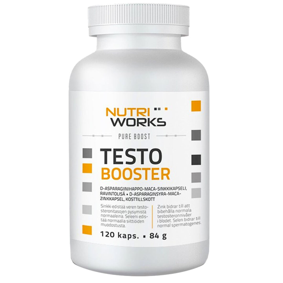 NutriWorks Testo Booster - 120 kapslí NutriWorks