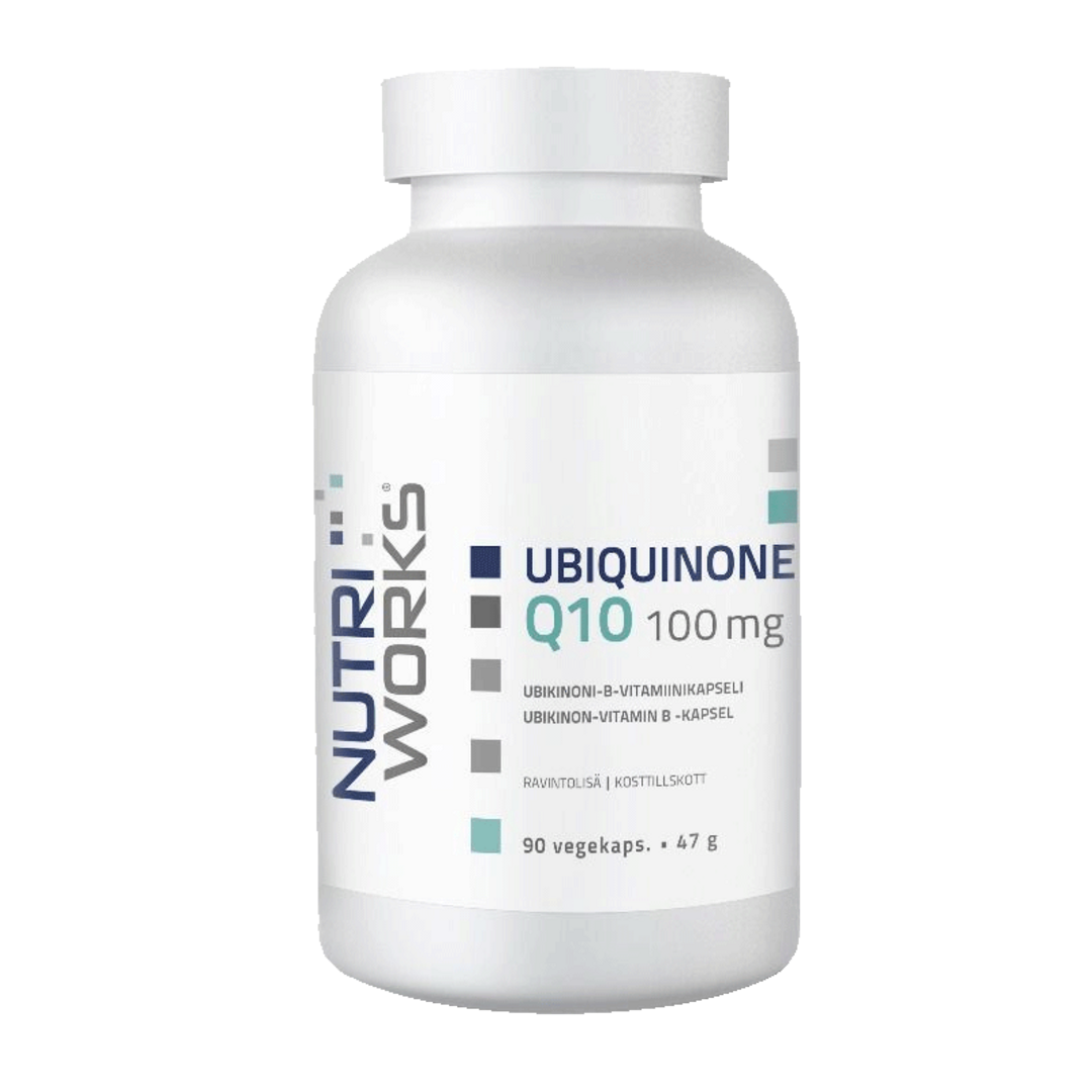 NutriWorks Ubiquinone Q10 100mg - 90 kapslí NutriWorks