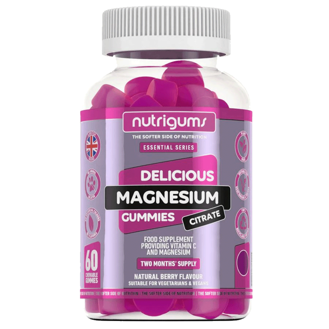 Nutrigums Magnesium Citrate 60 želé - lesní ovoce Nutrigums