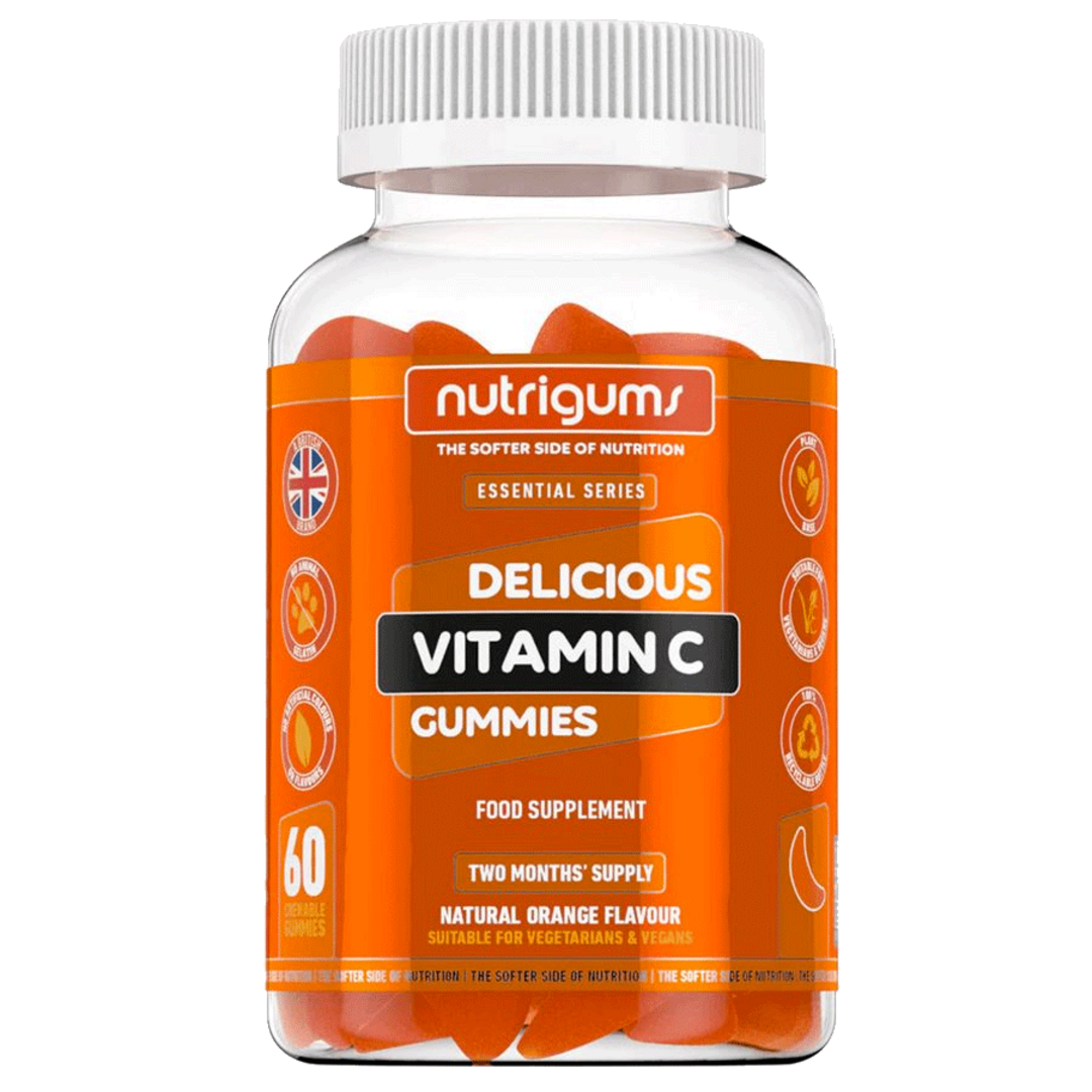 Nutrigums Vitamin C 60 želé - pomeranč Nutrigums