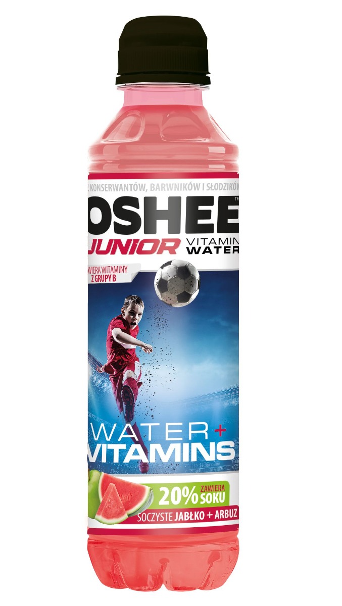 OSHEE Vitamínová voda Junior jablko-vodní meloun 555 ml OSHEE