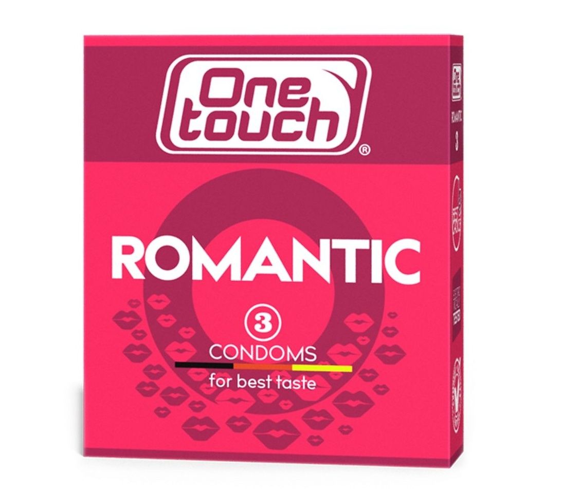 One Touch Romantic prezervativy 3 ks One Touch