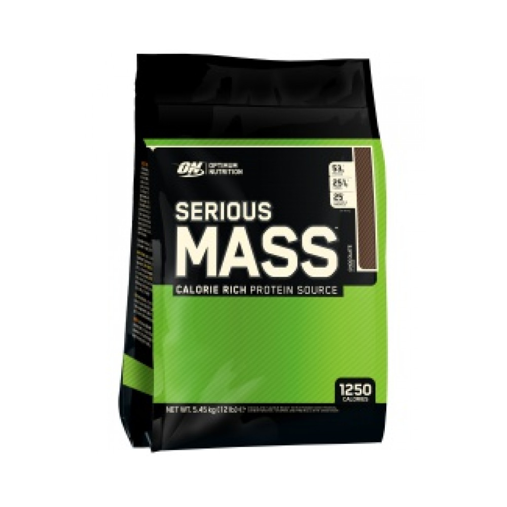 Optimum Nutrition Serious Mass 5450g - banán Optimum Nutrition