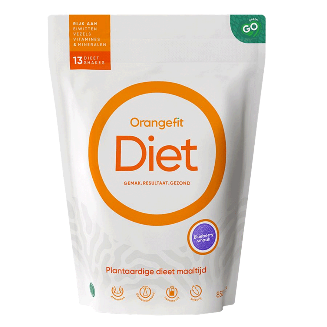 Orangefit Diet 850g - borůvka Orangefit