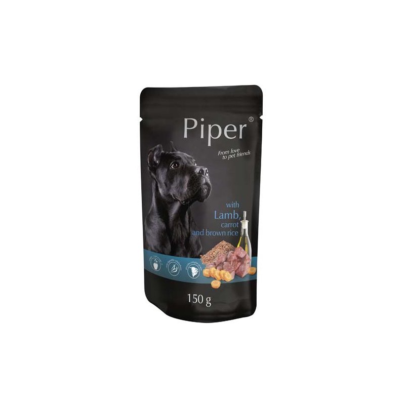 PIPER ADULT 500g kapsička pro psy jehně