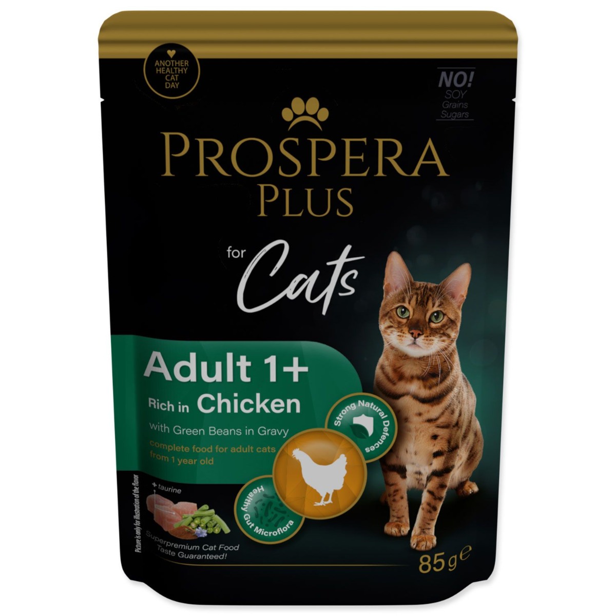 PROSPERA Plus Adult 1+ Chicken Beans kapsička 85 g PROSPERA Plus