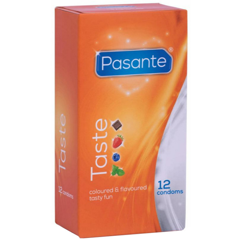 Pasante Taste – mix kondomů (12 ks) Pasante