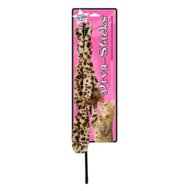 Penn Plax DIVA STICK umělá kožešina - leopard Penn Plax