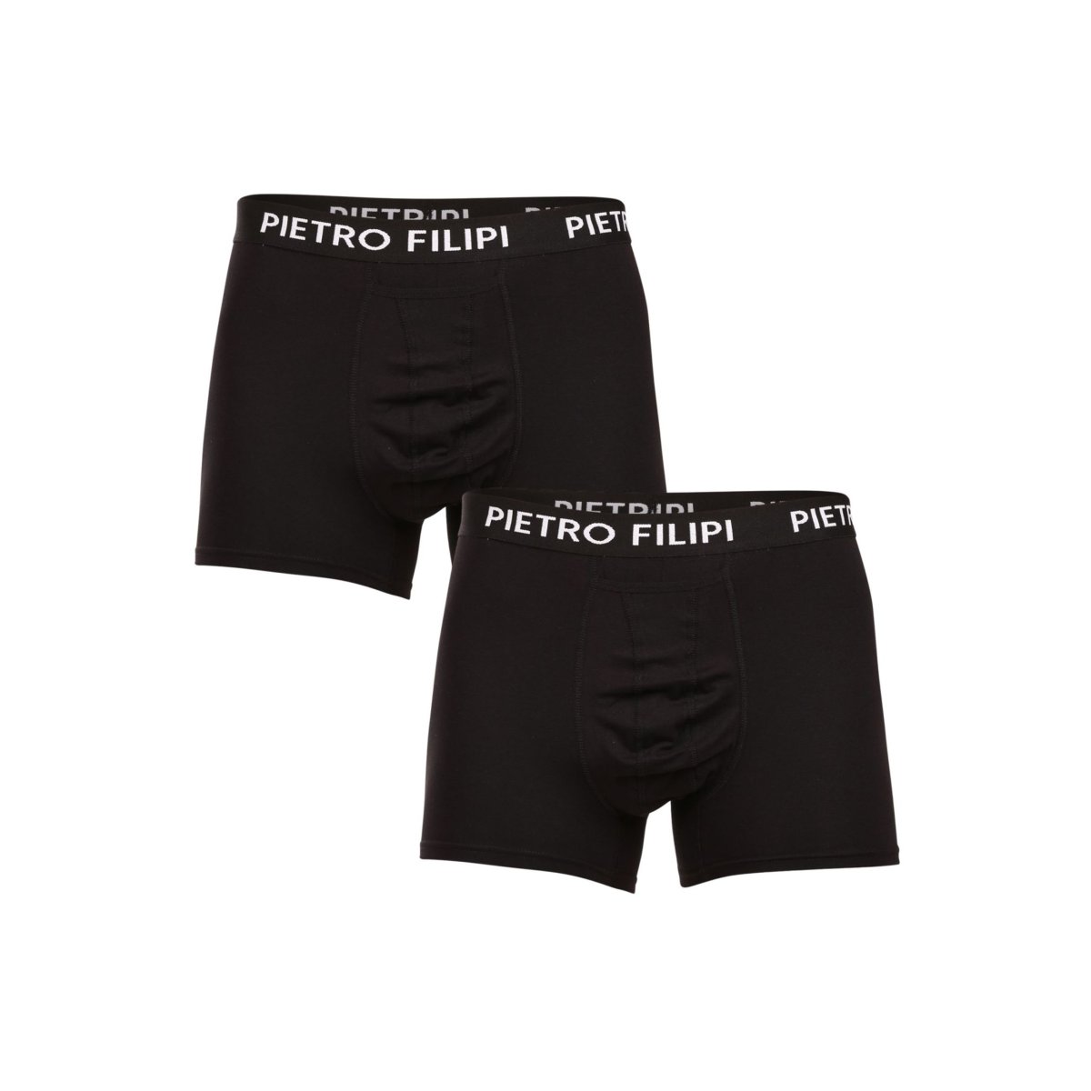 Pietro Filipi 2PACK pánské boxerky balls holder černé (2BCL002) M Pietro Filipi