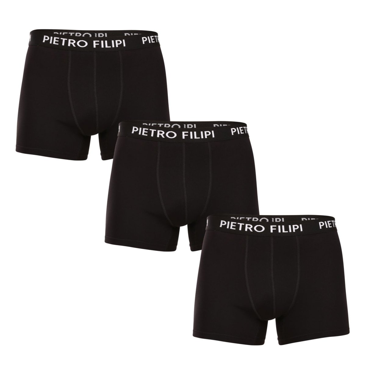 Pietro Filipi 3PACK pánské boxerky černé (3BCL002) L Pietro Filipi