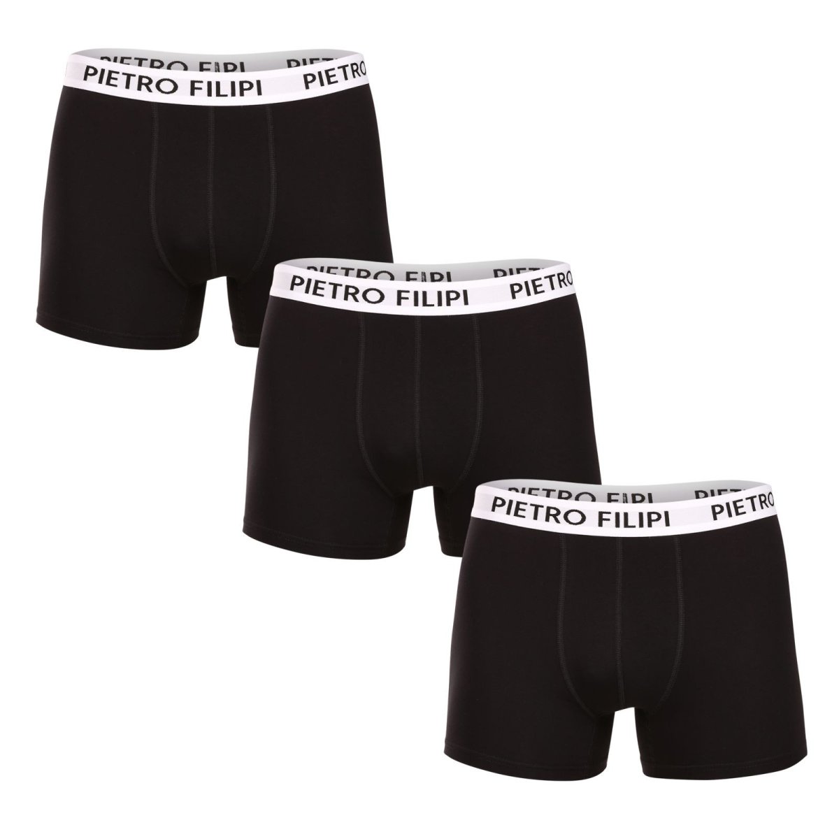 Pietro Filipi 3PACK pánské boxerky černé (3BCL003) L Pietro Filipi