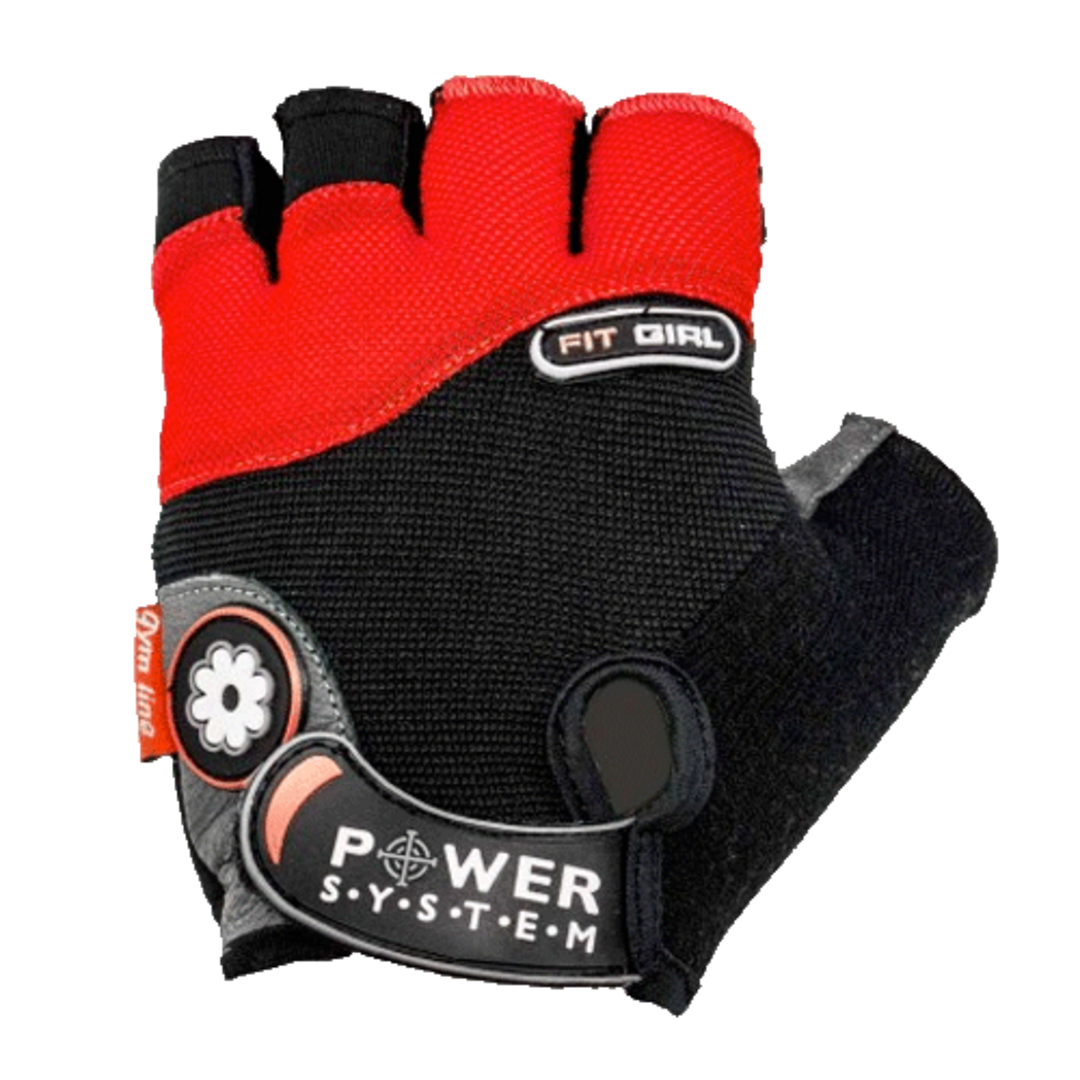 Power System Rukavice FIT GIRL PS-2900 červené - XS Power System