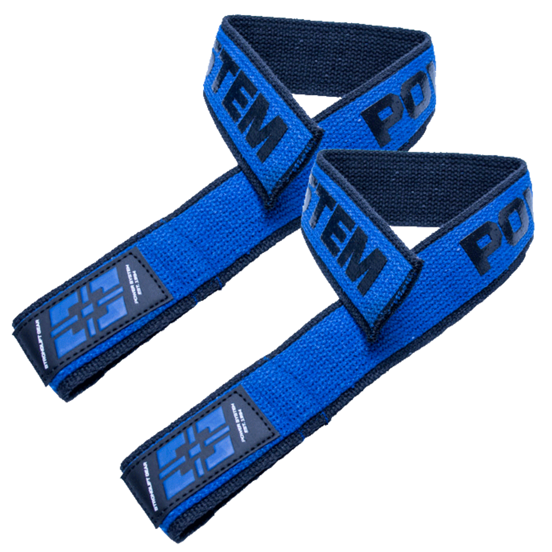 Power System Trhačky Lifting Straps Duplex 3401 - modré Power System