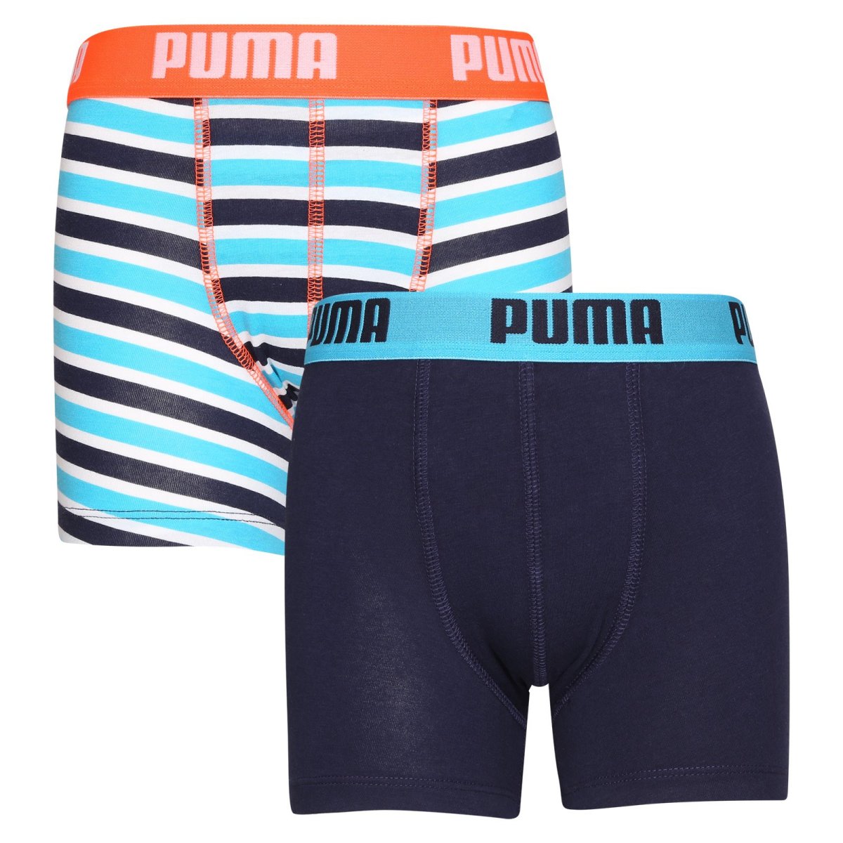 Puma 2PACK chlapecké boxerky vícebarevné (701219334 004) 128 Puma