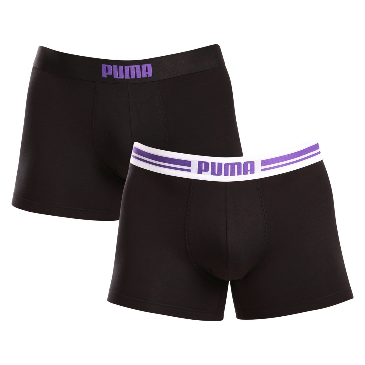 Puma 2PACK pánské boxerky černé (701226763 008) L Puma