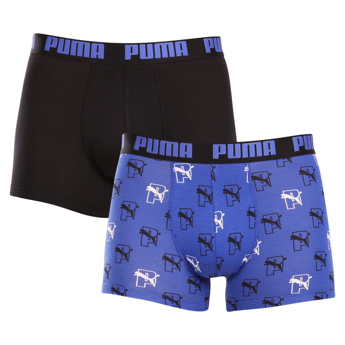 Puma 2PACK pánské boxerky vícebarevné (701228673 002) L Puma