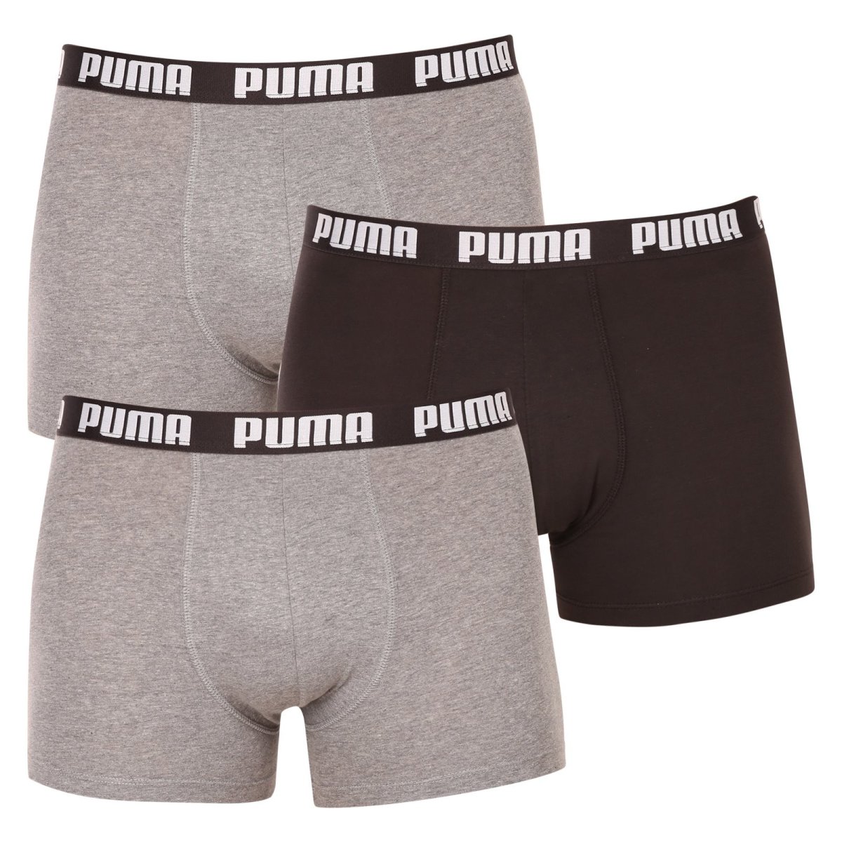 Puma 3PACK pánské boxerky vícebarevné (701206546 004) M Puma