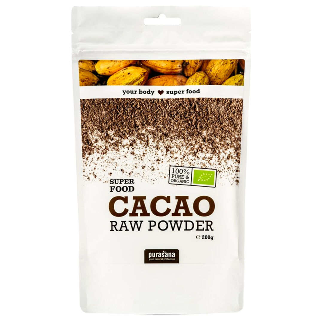 Purasana Cacao Powder BIO - 200g Purasana