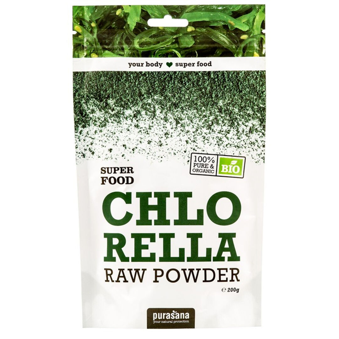 Purasana Chlorella Powder BIO - 200g Purasana