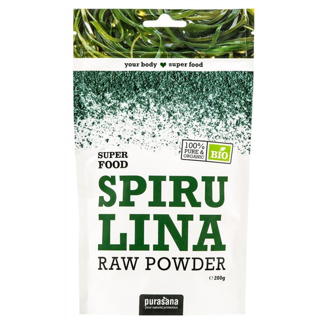 Purasana Spirulina Powder BIO - 200g Purasana