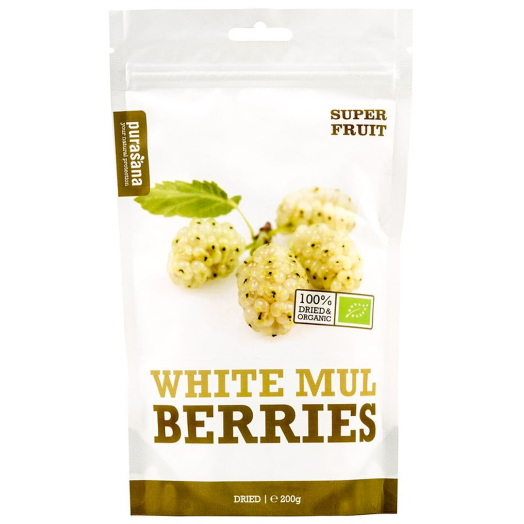 Purasana White Mulberries BIO - 200g Purasana