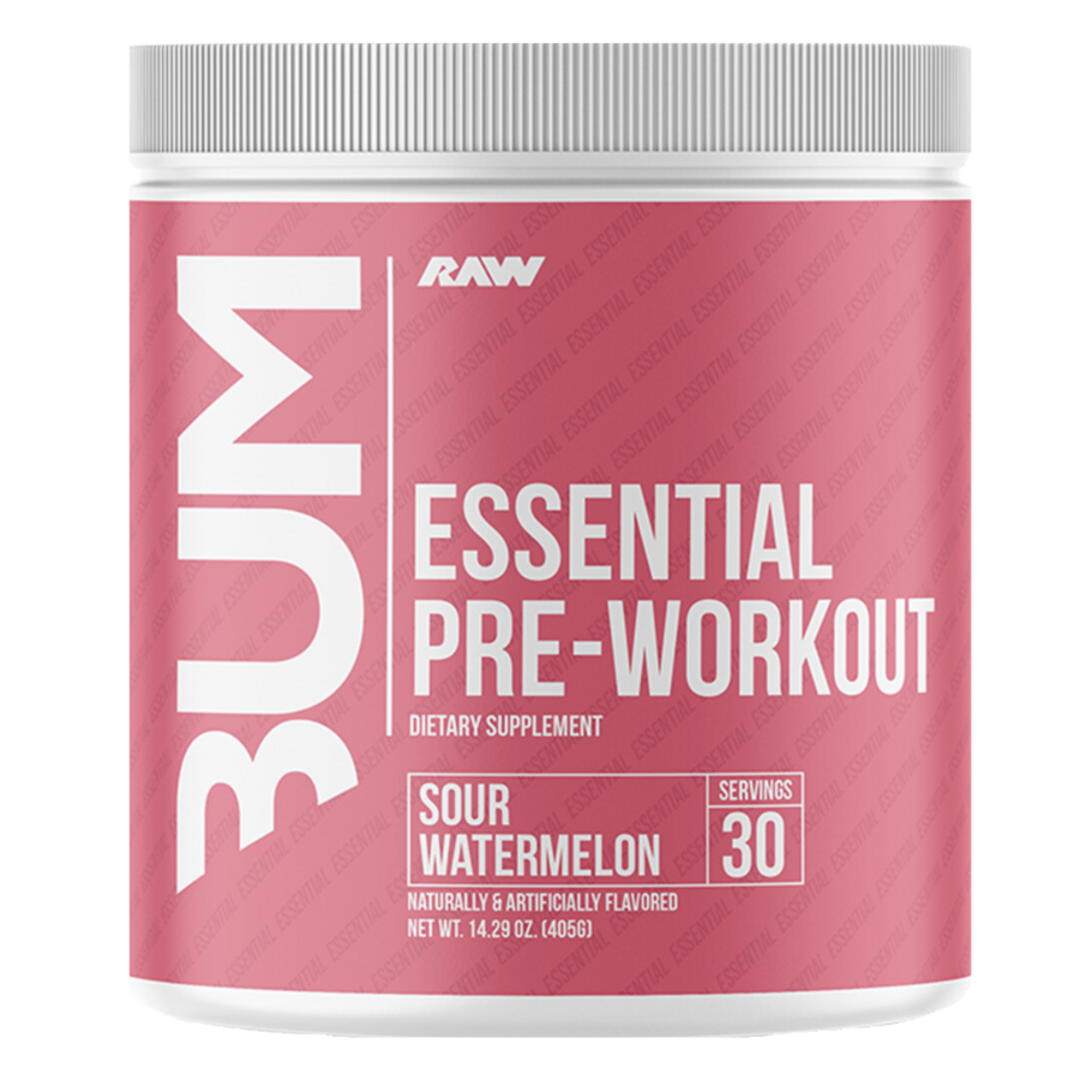 Raw Nutrition Essential Pre-Workout 405g - kyselý meloun Raw Nutrition