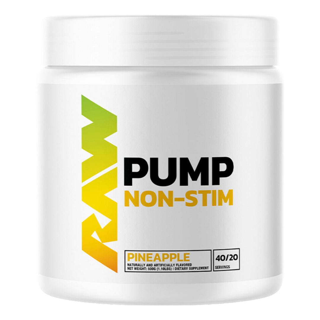 Raw Nutrition Pump NON-STIM 480g - ananas Raw Nutrition