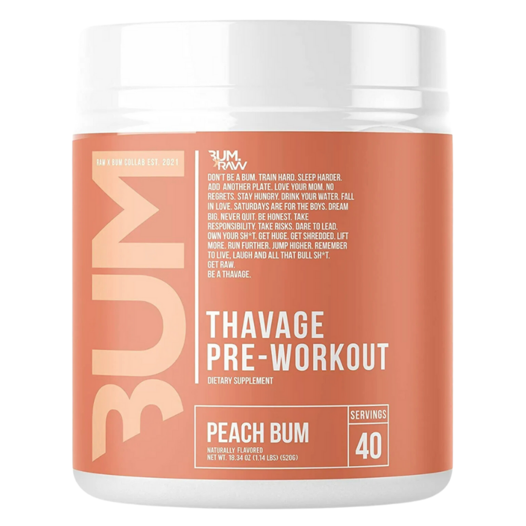 Raw Nutrition Thavage Pre-Workout 520g - Christopher's secret stuff Raw Nutrition