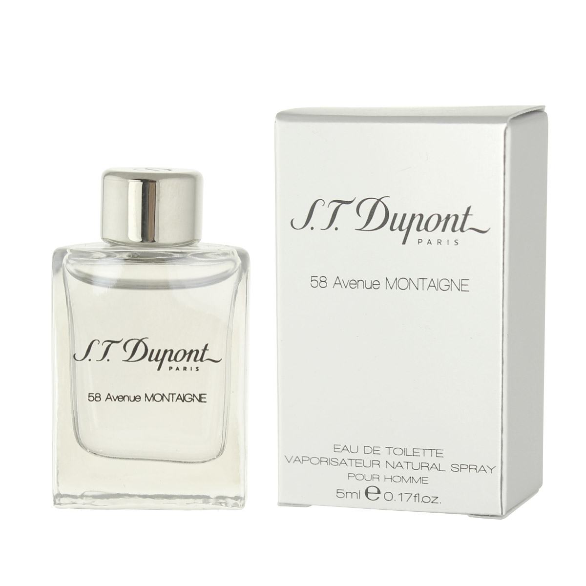 S.T. Dupont 58 Avenue Montaigne Pour Homme EDT MINI 5 ml M S.T. Dupont